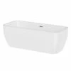 Sharm 1700mm X 750mm Freestanding Double Ended Bath 2 Sharm 1700mm X 750mm Freestanding Double Ended Bath -Bathroom Products Sales Store sharm 1700mm x 750mm freestanding double ended bath right 55639.1652444420
