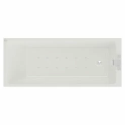 Slim Edge 1700mm X 750mm 12 Jet Chrome Easifit Single Ended Spa Bath