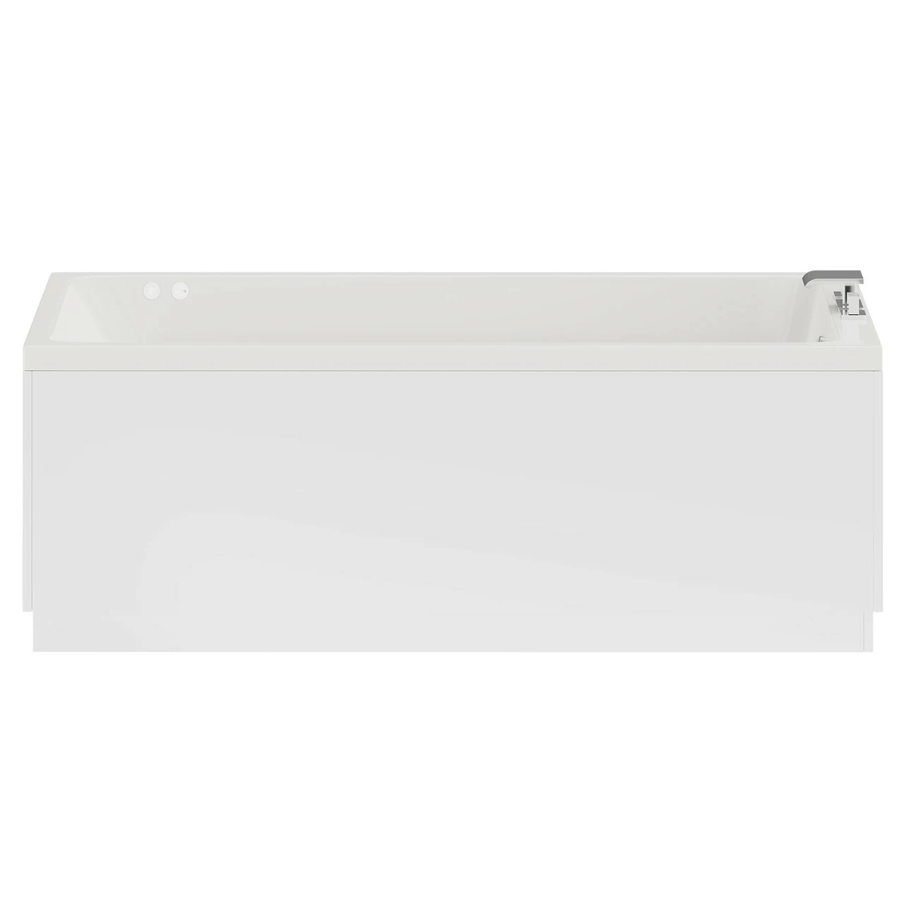 Slim Edge 1700mm X 750mm 12 Jet Chrome Flat Jet Single Ended Whirlpool Bath 6 Slim Edge 1700mm X 750mm 12 Jet Chrome Flat Jet Single Ended Whirlpool Bath - Image 4