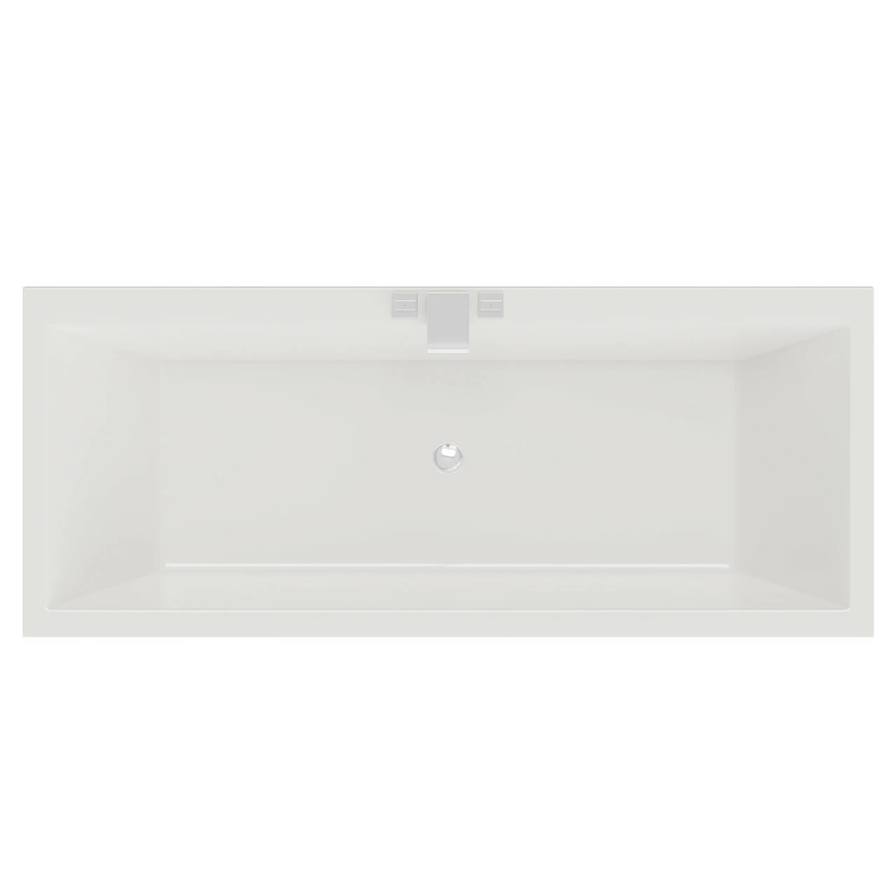 Slim Edge 1700mm X 750mm Straight Double Ended Bath 3 Slim Edge 1700mm X 750mm Straight Double Ended Bath