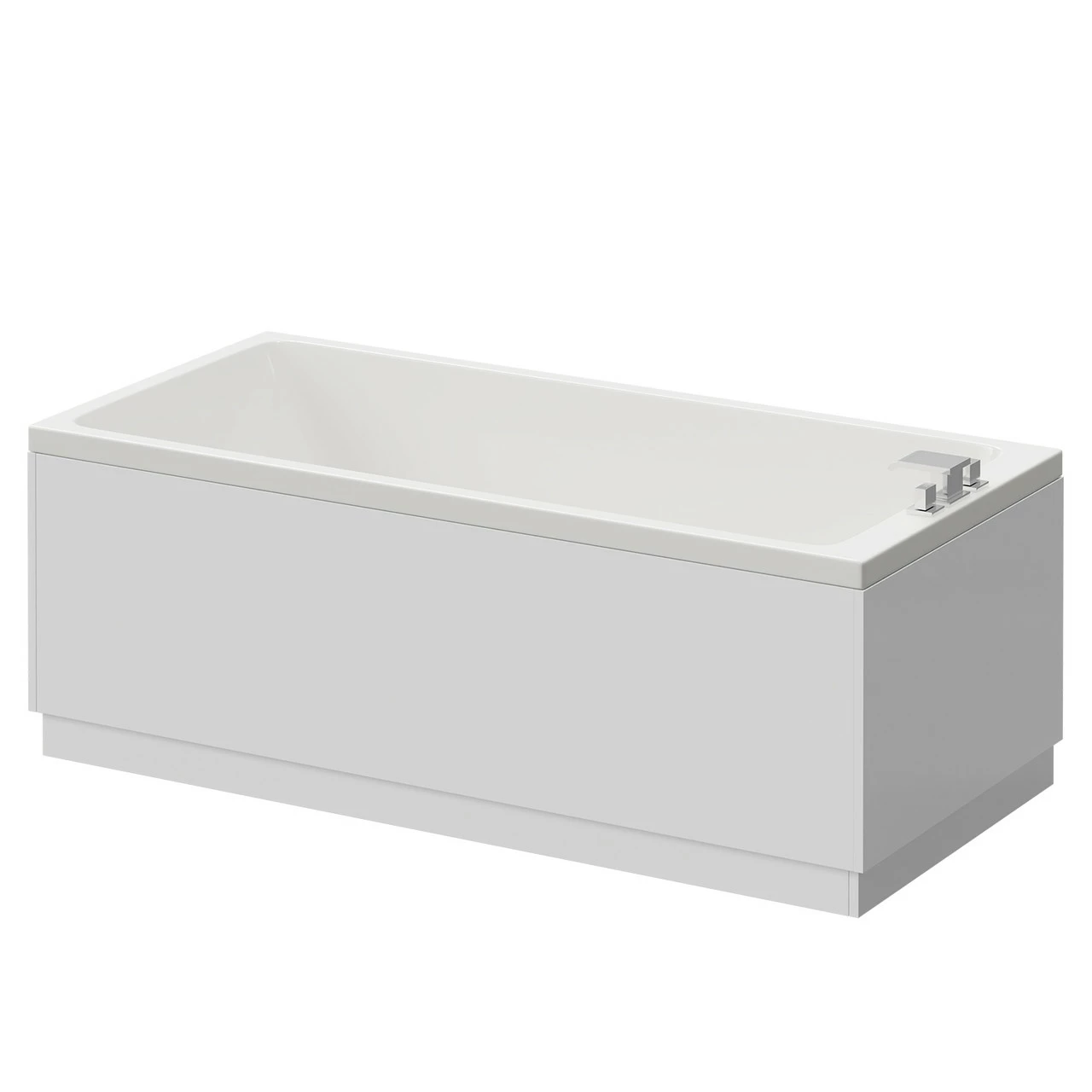 Slim Edge 1700mm X 800mm Straight Single Ended Bath 4 Slim Edge 1700mm X 800mm Straight Single Ended Bath - Image 2