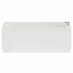 Slim Edge 1800mm X 800mm 12 Jet Chrome Flat Jet Single Ended Whirlpool Bath -Bathroom Products Sales Store slim edge 1800mm x 800mm 12 jet chrome flat jet single ended whirlpool bath front 50828.1691438819