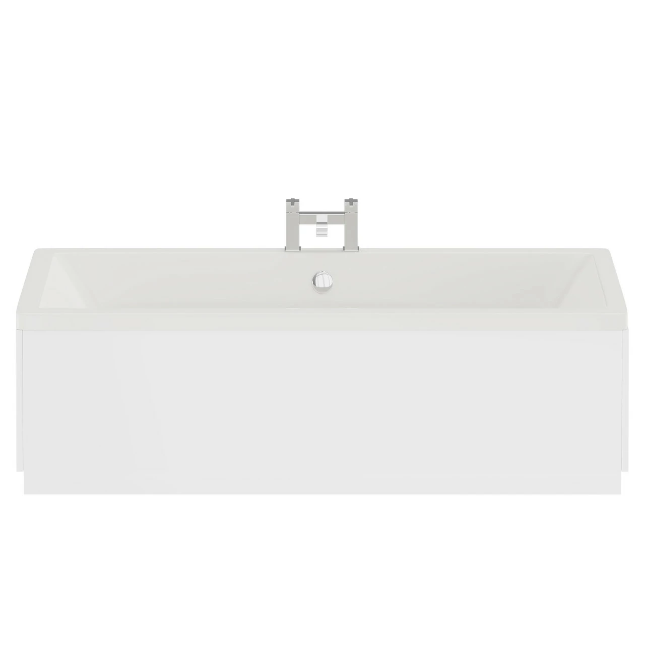 Square 1700mm X 700mm Straight Double Ended Bath 6 Square 1700mm X 700mm Straight Double Ended Bath - Image 4
