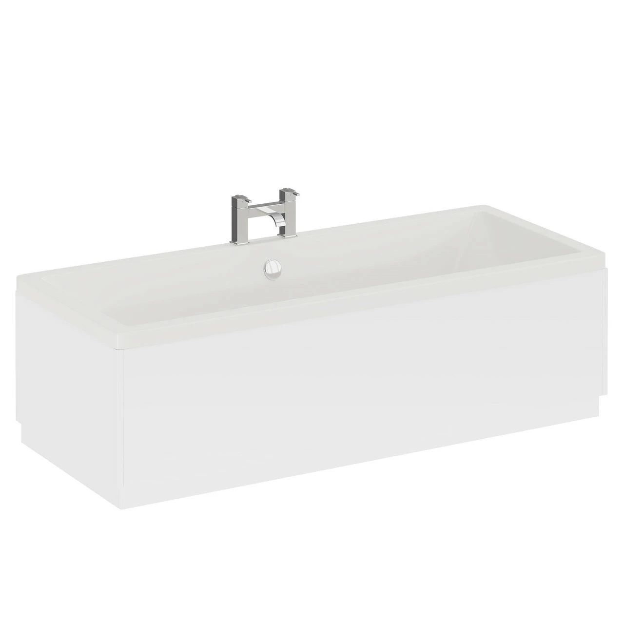 Square 1700mm X 700mm Straight Double Ended Bath 5 Square 1700mm X 700mm Straight Double Ended Bath - Image 3