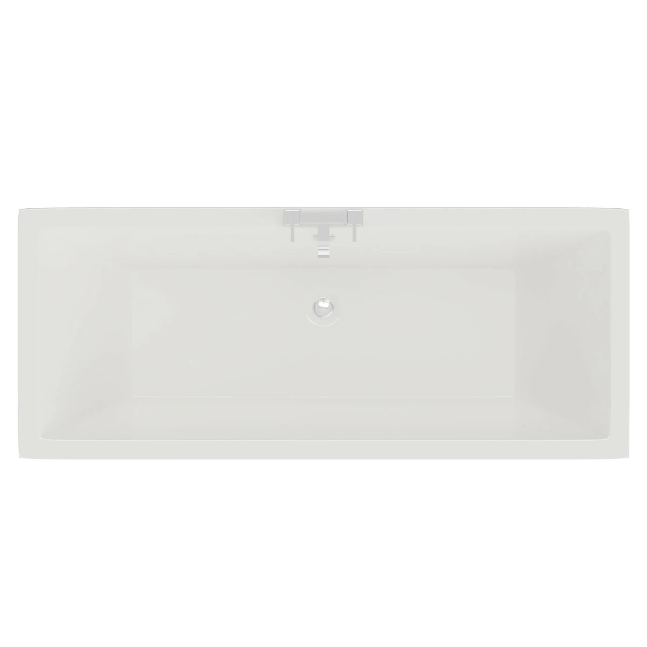 Square 1700mm X 750mm Straight Double Ended Bath 3 Square 1700mm X 750mm Straight Double Ended Bath