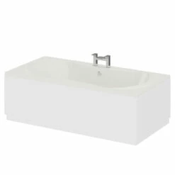 Strata Duo XL 1800mm X 900mm 12 Jet Chrome Flat Jet Double Ended Whirlpool Bath -Bathroom Products Sales Store strata duo xl 1800mm x 900mm 12 jet chrome flat jet double ended whirlpool bath right 77485.1691438817