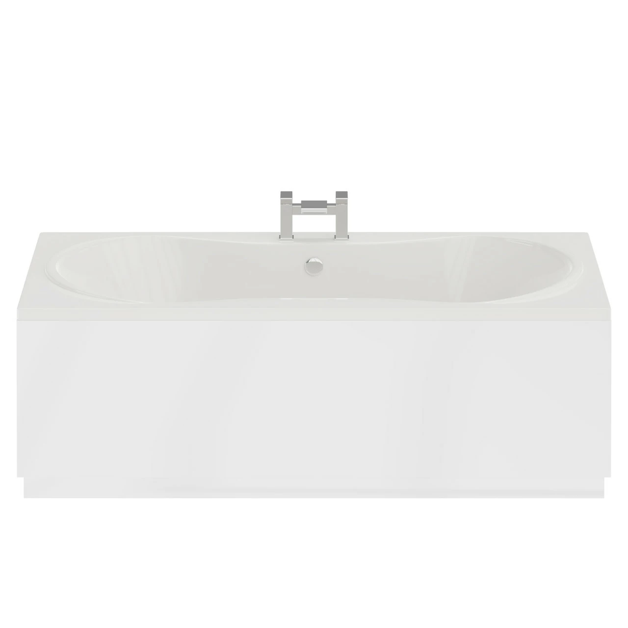 Strata Duo XL 1800mm X 900mm Straight Double Ended Bath - Image 4