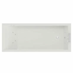 Summit 1700mm X 700mm 12 Jet Chrome Flat Jet Single Ended Whirlpool Bath