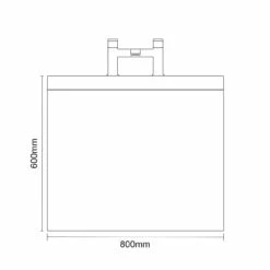 Summit 1800mm X 800mm 12 Jet Chrome V-Tec Single Ended Whirlpool Bath -Bathroom Products Sales Store summit 1800mm x 800mm 12 jet chrome v tec single ended whirlpool bath line side 11143.1691438819