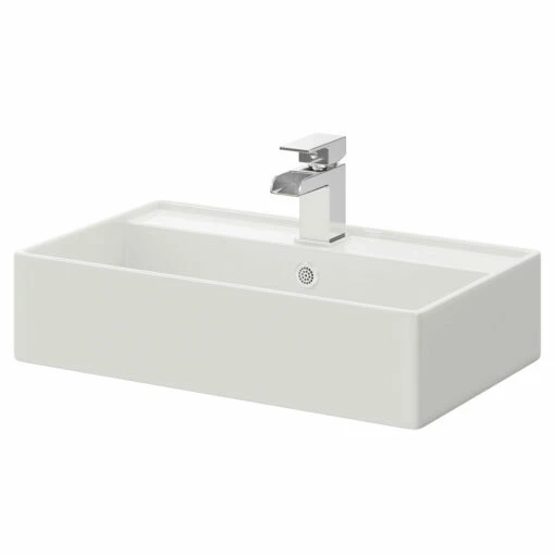 Tomar 505mm X 355mm Rectangular Countertop Basin With 1 Tap Hole 5 Tomar 505mm X 355mm Rectangular Countertop Basin With 1 Tap Hole -Bathroom Products Sales Store tomar 505mm x 355mm rectangular countertop basin with 1 tap hole right 02641.1652444778
