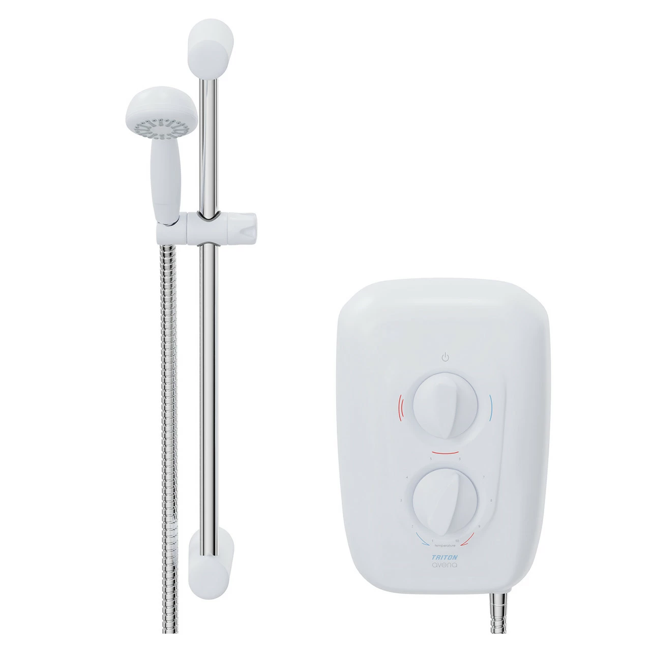 Triton Avena White 8.5kw Electric Shower 3 Triton Avena White 8.5kw Electric Shower