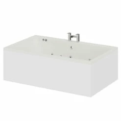 STYLE SELECTIONS Sales -Bathroom Products Sales Store verna 1800mm x 1100mm 12 jet chrome flat jet double ended whirlpool bath right 07641.1691438817