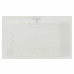 STYLE SELECTIONS Sales 35 Verna 1800mm X 1100mm 12 Jet Chrome Flat Jet Double Ended Whirlpool Bath