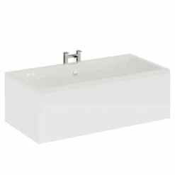 Verna 1800mm X 900mm 12 Jet Chrome Flat Jet Double Ended Whirlpool Bath -Bathroom Products Sales Store verna 1800mm x 900mm 12 jet chrome flat jet double ended whirlpool bath left 73876.1691438816