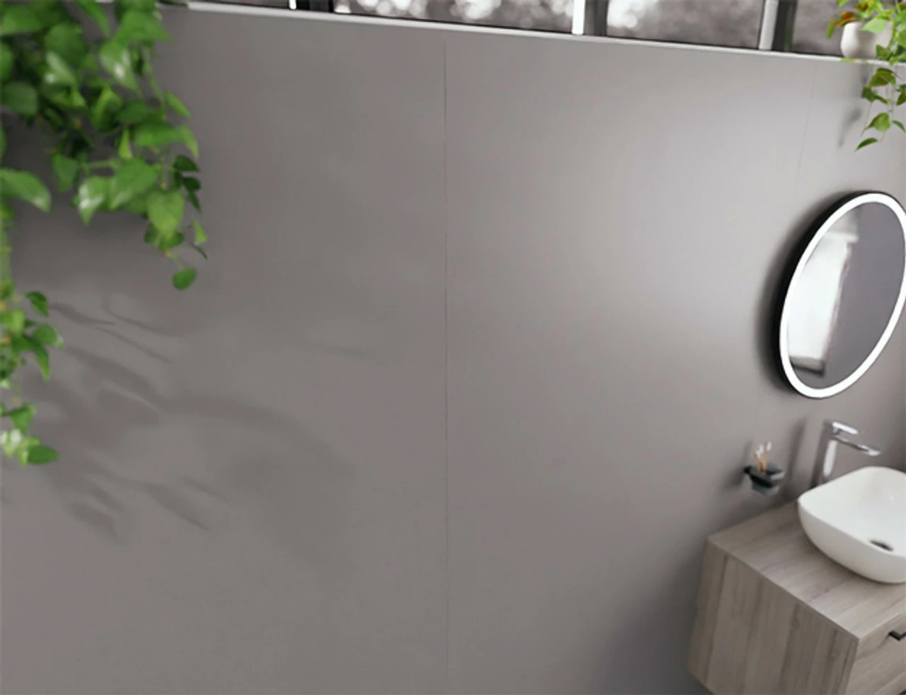 WholePanel 10mm White Shine 1000mm X 2400mm Wall Panel 4 WholePanel 10mm White Shine 1000mm X 2400mm Wall Panel - Image 2