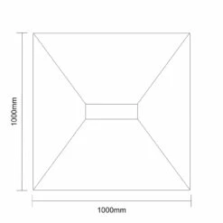 WholeSeal Wetroom 1000mm X 1000mm X 30mm Square Shower Tray Former With 300mm Centre Linear Waste Outlet 13 WholeSeal Wetroom 1000mm X 1000mm X 30mm Square Shower Tray Former With 300mm Centre Linear Waste Outlet -Bathroom Products Sales Store wholeseal wetroom 1000mm x 1000mm x 30mm square shower tray former with 300mm centre linear waste outlet line top 63387.1652444586