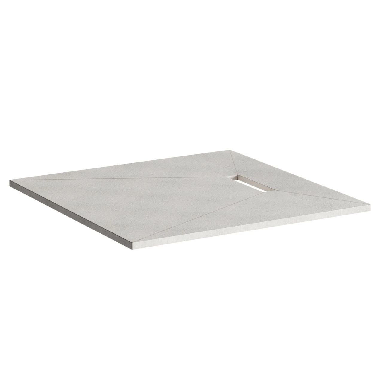 WholeSeal Wetroom 1200mm X 1200mm X 30mm Square Shower Tray Former With 300mm End Linear Waste Outlet 5 WholeSeal Wetroom 1200mm X 1200mm X 30mm Square Shower Tray Former With 300mm End Linear Waste Outlet - Image 3