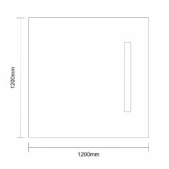 WholeSeal Wetroom 1200mm X 1200mm X 30mm Square Shower Tray Former With 600mm End Linear Waste Outlet 13 WholeSeal Wetroom 1200mm X 1200mm X 30mm Square Shower Tray Former With 600mm End Linear Waste Outlet -Bathroom Products Sales Store wholeseal wetroom 1200mm x 1200mm x 30mm square shower tray former with 600mm end linear waste outlet line top 70633.1652444596