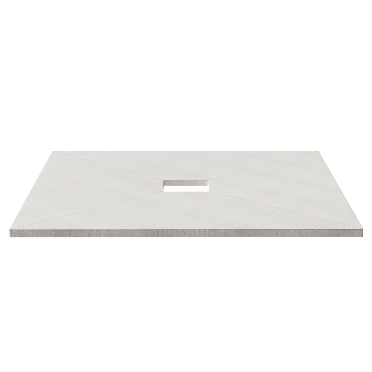WholeSeal Wetroom 1200mm X 1200mm X 30mm Square Shower Tray Former With Centre Square Waste Outlet 6 WholeSeal Wetroom 1200mm X 1200mm X 30mm Square Shower Tray Former With Centre Square Waste Outlet - Image 4
