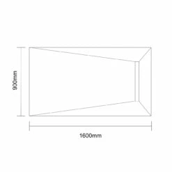 WholeSeal Wetroom 1600mm X 900mm X 30mm Rectangular Shower Tray Former With 600mm End Linear Waste Outlet -Bathroom Products Sales Store wholeseal wetroom 1600mm x 900mm x 30mm rectangular shower tray former with 600mm end linear waste outlet line top 61088.1652444598