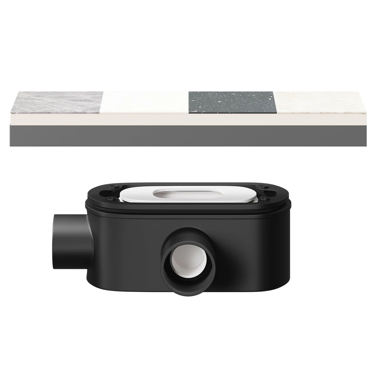 WholeSeal Wetroom 300mm Linear Shower Waste With Tileable Cover Plate - Image 2