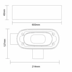 WholeSeal Wetroom 600mm Linear Shower Waste With Stainless Steel Cover Plate 13 WholeSeal Wetroom 600mm Linear Shower Waste With Stainless Steel Cover Plate -Bathroom Products Sales Store wholeseal wetroom 600mm linear shower waste with stainless steel cover plate line top 18406.1652444600
