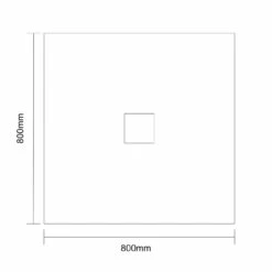 WholeSeal Wetroom 800mm X 800mm X 90mm Square Shower Substrate With Square Waste Outlet 13 WholeSeal Wetroom 800mm X 800mm X 90mm Square Shower Substrate With Square Waste Outlet -Bathroom Products Sales Store wholeseal wetroom 800mm x 800mm x 90mm square shower substrate with square waste outlet line top 74985.1652444578