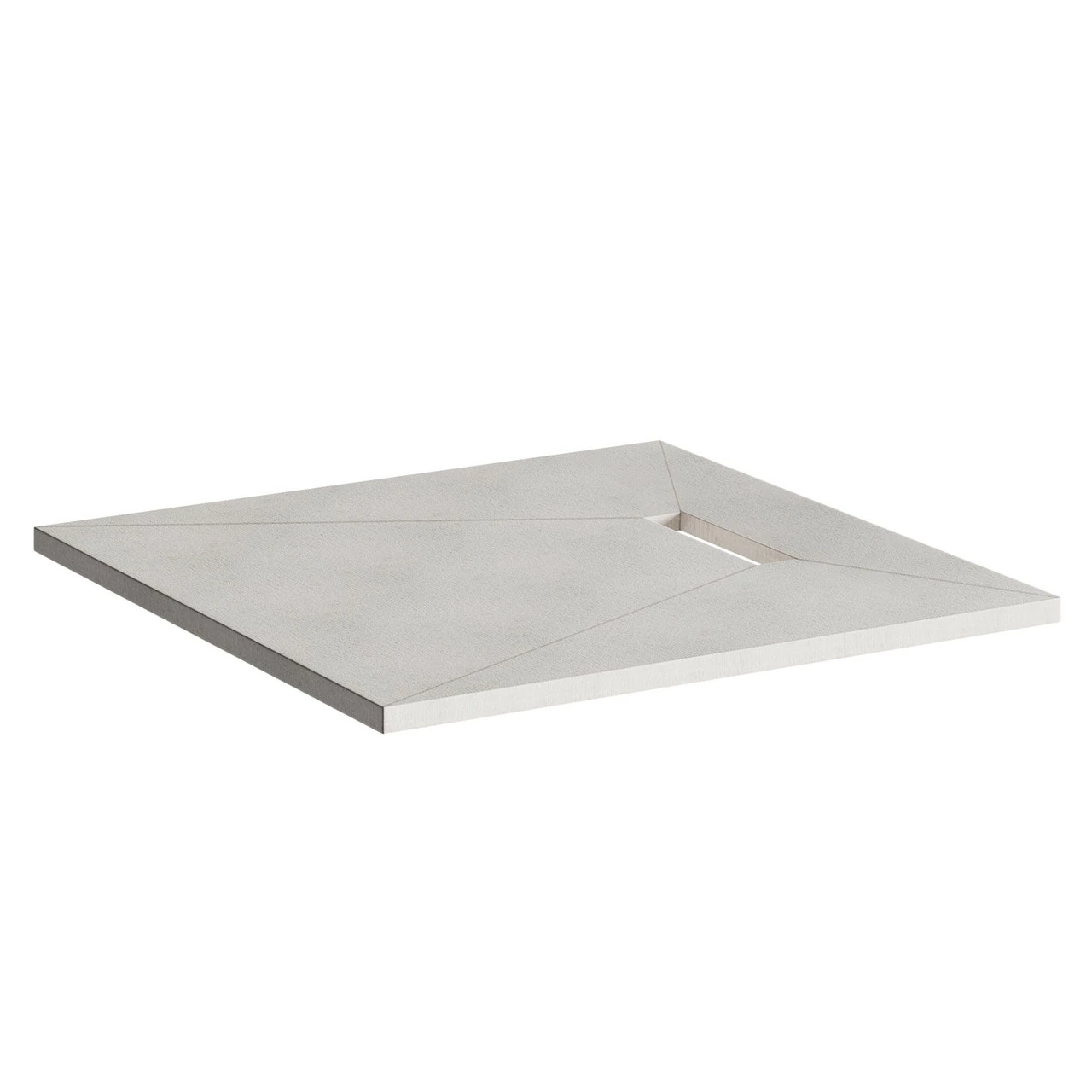 WholeSeal Wetroom 900mm X 900mm X 30mm Square Shower Tray Former With 300mm End Linear Waste Outlet 5 WholeSeal Wetroom 900mm X 900mm X 30mm Square Shower Tray Former With 300mm End Linear Waste Outlet - Image 3