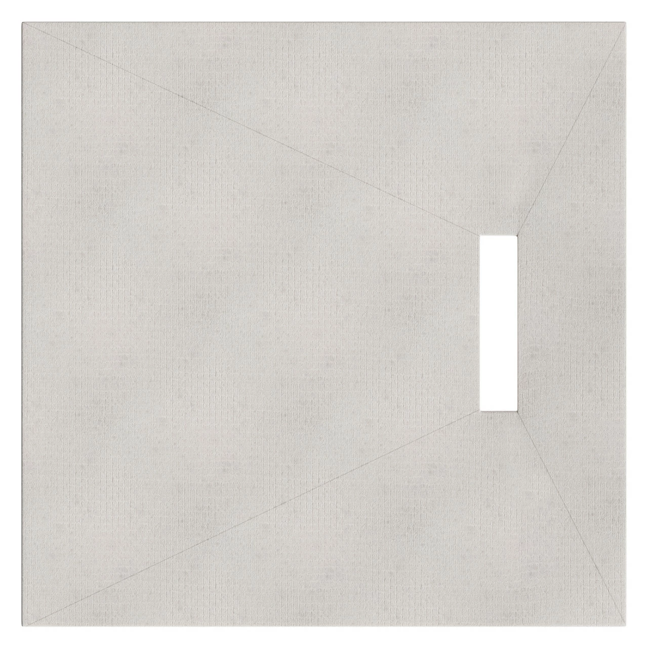 WholeSeal Wetroom 900mm X 900mm X 30mm Square Shower Tray Former With 300mm End Linear Waste Outlet 7 WholeSeal Wetroom 900mm X 900mm X 30mm Square Shower Tray Former With 300mm End Linear Waste Outlet - Image 5