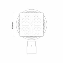 WholeSeal Wetroom Square Screw Lock Shower Waste 12 WholeSeal Wetroom Square Screw Lock Shower Waste -Bathroom Products Sales Store wholeseal wetroom square screw lock shower waste line top 43482.1652444578