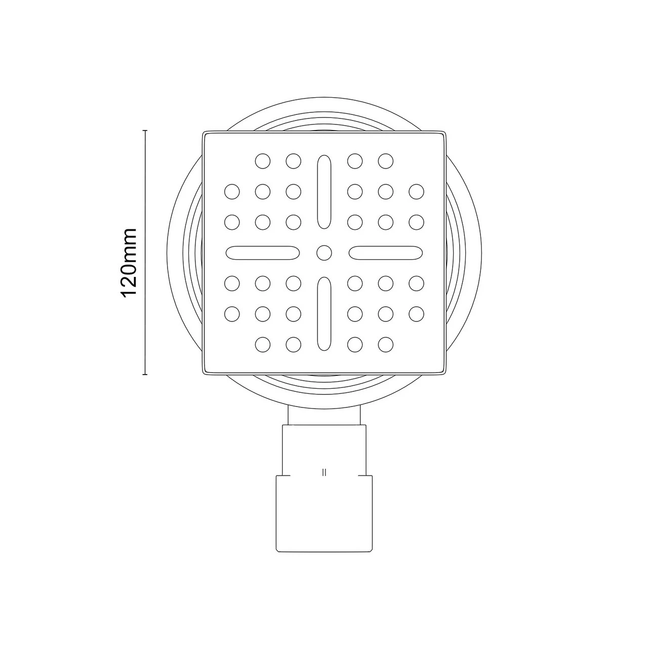 WholeSeal Wetroom Square Screw Lock Shower Waste 7 WholeSeal Wetroom Square Screw Lock Shower Waste - Image 5