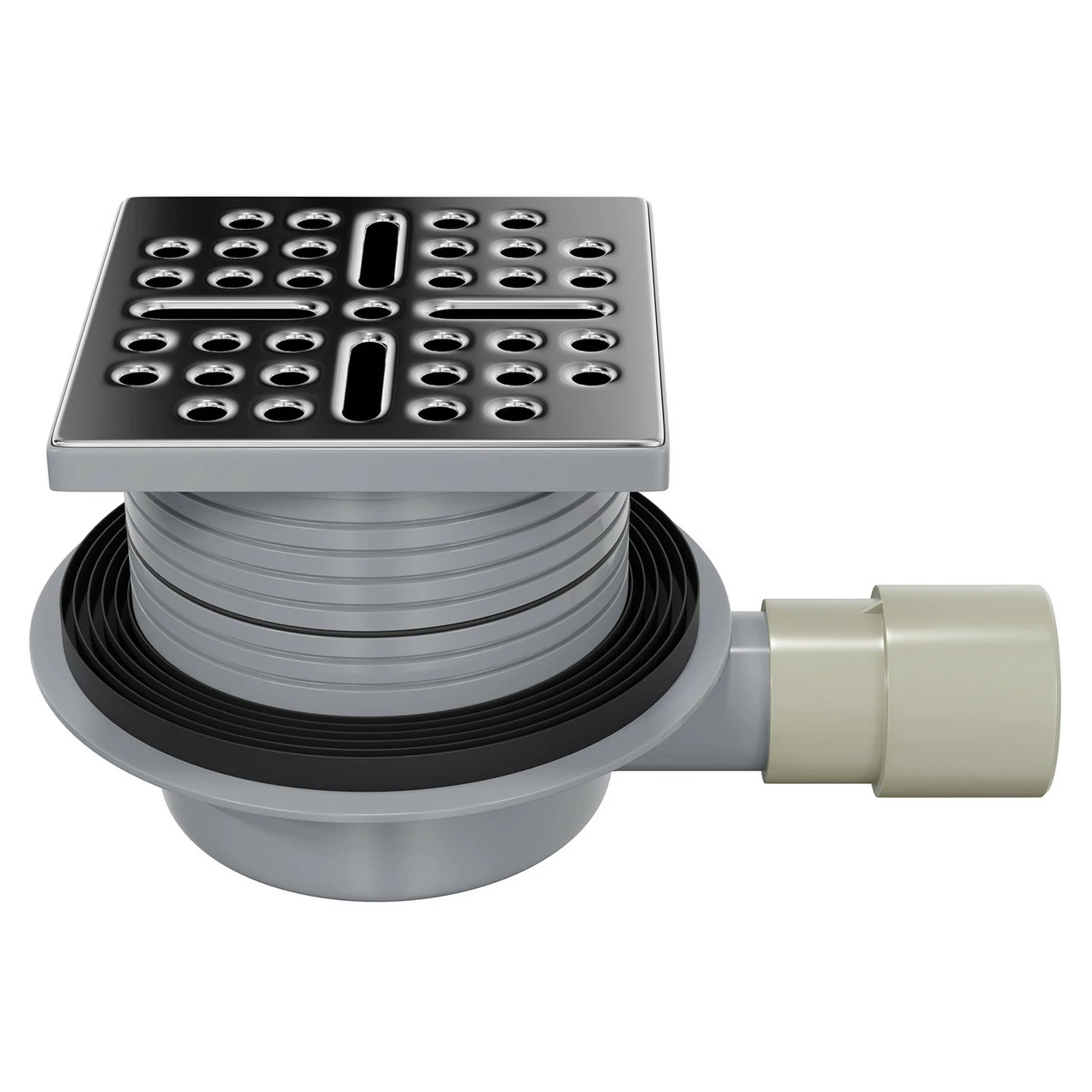 WholeSeal Wetroom Square Screw Lock Shower Waste 6 WholeSeal Wetroom Square Screw Lock Shower Waste - Image 4