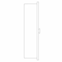 WholeSeal Wetroom White 535mm X 800mm X 211mm Recessed Mirrored Cabinet -Bathroom Products Sales Store wholeseal wetroom white 535mm x 800mm x 211mm recessed mirrored cabinet line side 04813.1652444625