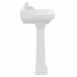 Windsor. Windsor Traditional 560mm Basin With 2 Tap Holes And Full Pedestal -Bathroom Products Sales Store windsor traditional 560mm basin with 2 tap holes and full pedestal side 36614.1660057770